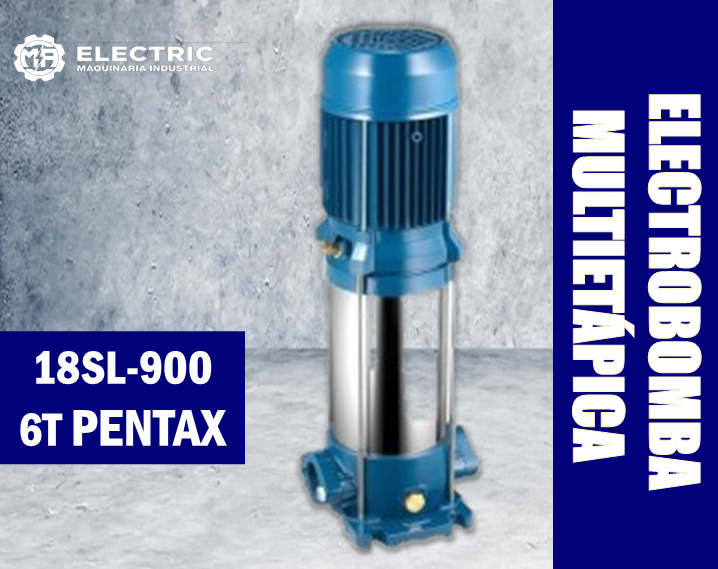 18SL-900 ELECTROBOMBA MULTIETÁPICA VERTICAL U 18SL-900/6T | PENTAX - Imagen 1